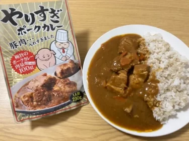 豚肉デカッ！築地わだつみのやりすぎポークカレーお取り寄せ-口コミ