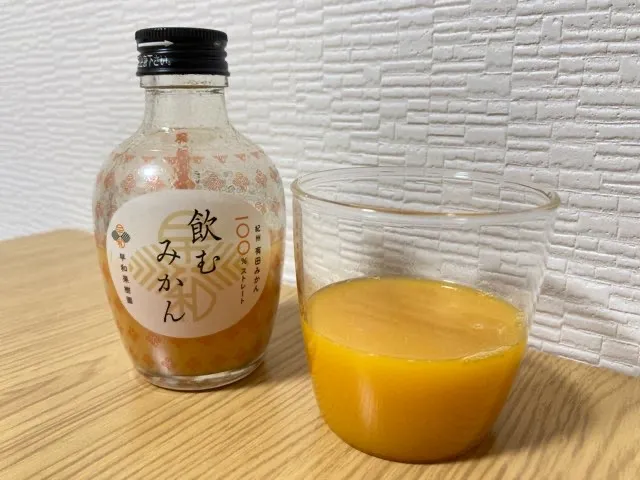 有田みかん１００％！早和果樹園の飲むみかんジュース-お取り寄せ口コミ