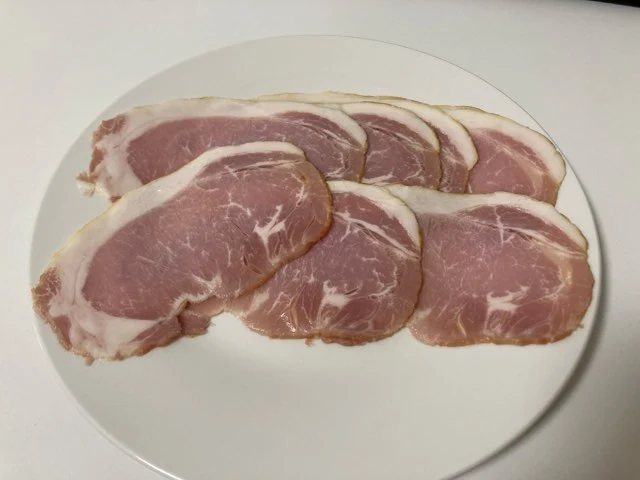 松吉の三重豚のロースハムを実食したレビュー