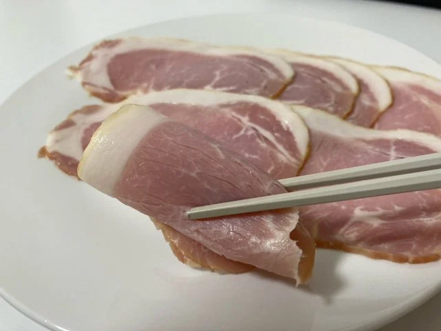 赤身と脂身のバランスが良い