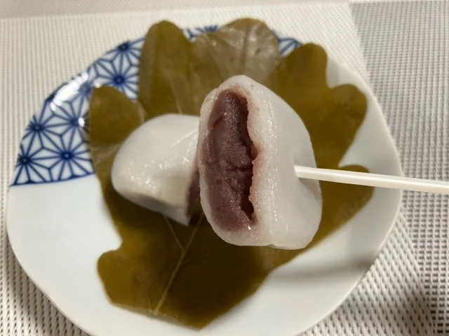 モチモチでこしあんが滑らか