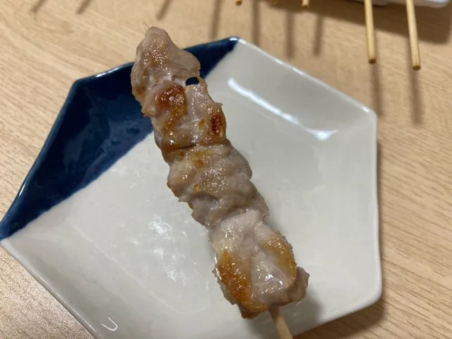モモ肉の焼き鳥