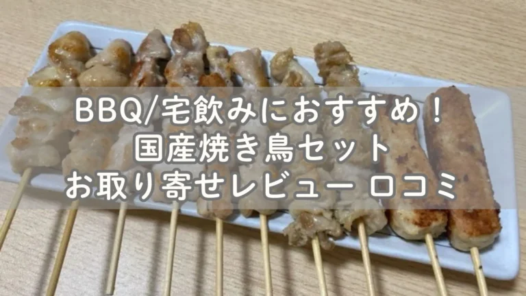 BBQ/宅飲みにおすすめ！国産焼き鳥セットお取り寄せレビュー 口コミ