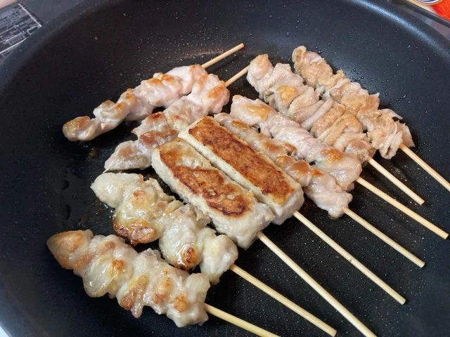 国産焼き鳥の焼き方