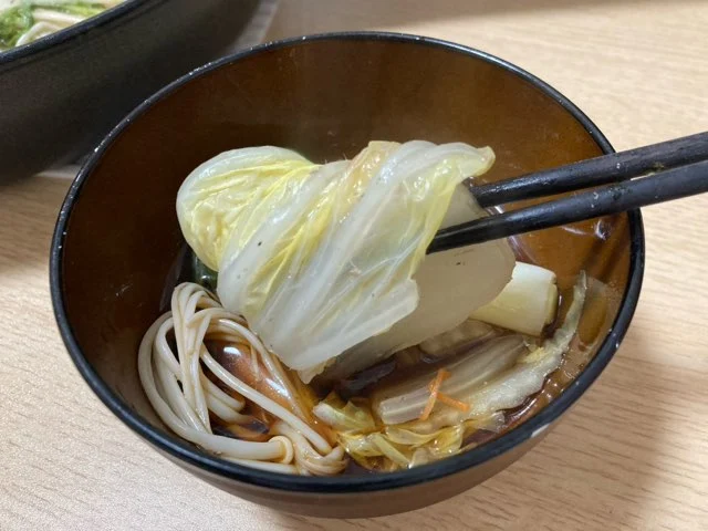 野菜がシャキシャキで新鮮