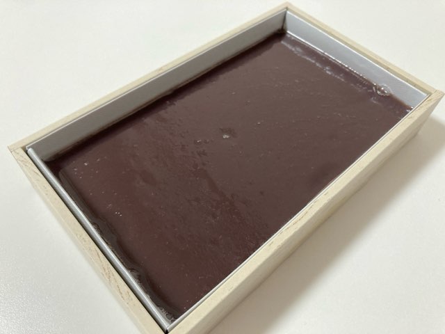 小分けでは無く、切り分けて食べる