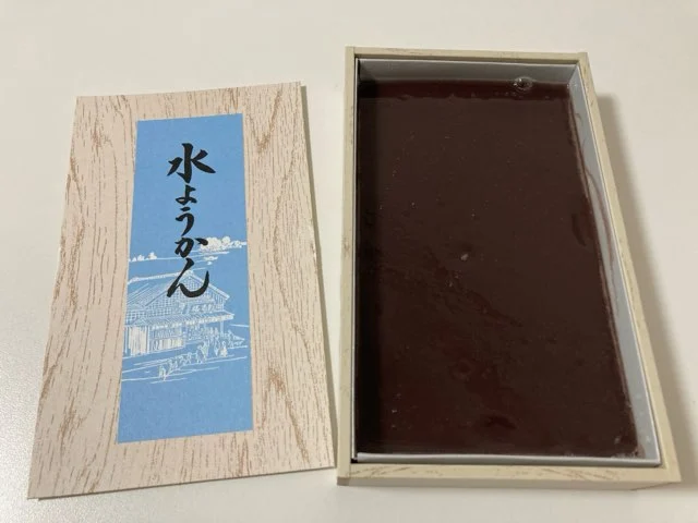 夏季限定の赤福水ようかんを購入