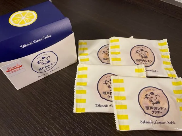 尾道観光で瀬戸内レモンクッキーを購入