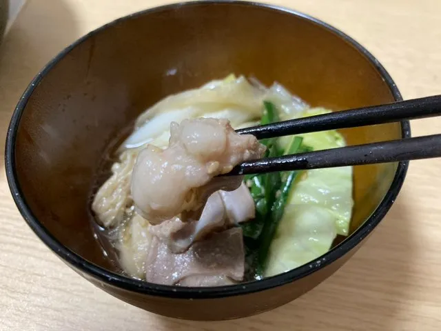 もつがプリプリ、くさみなし