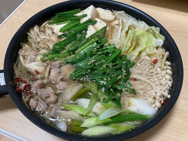 具材に火が通ったら完成