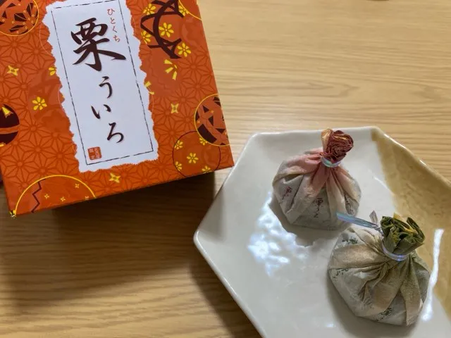 餅文総本店の秋限定「栗ういろ」の実食レビュー