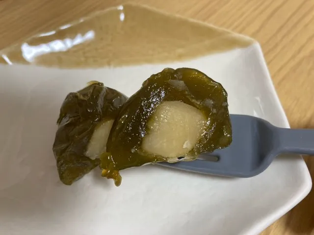 栗練餡がたっぷり入ってる