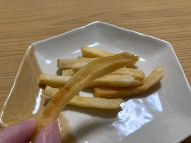 手に取った感じもいつも通り