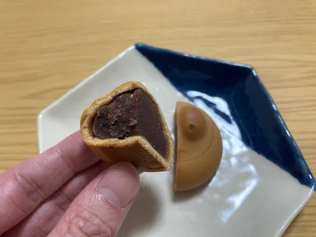 こし餡と生地のバランスが良い