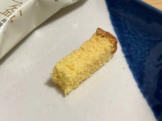 サクサクでカステラ蜂蜜の味わい