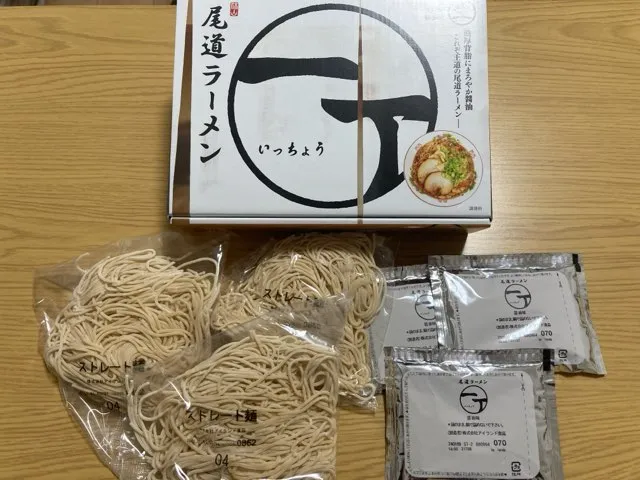 福山にある尾道ラーメン店「一丁」お土産で購入