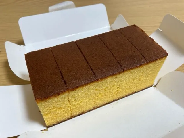松翁軒のカステラの実食レビュー