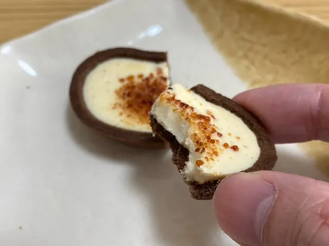 まさにバナナ風味のブリュレで美味しい