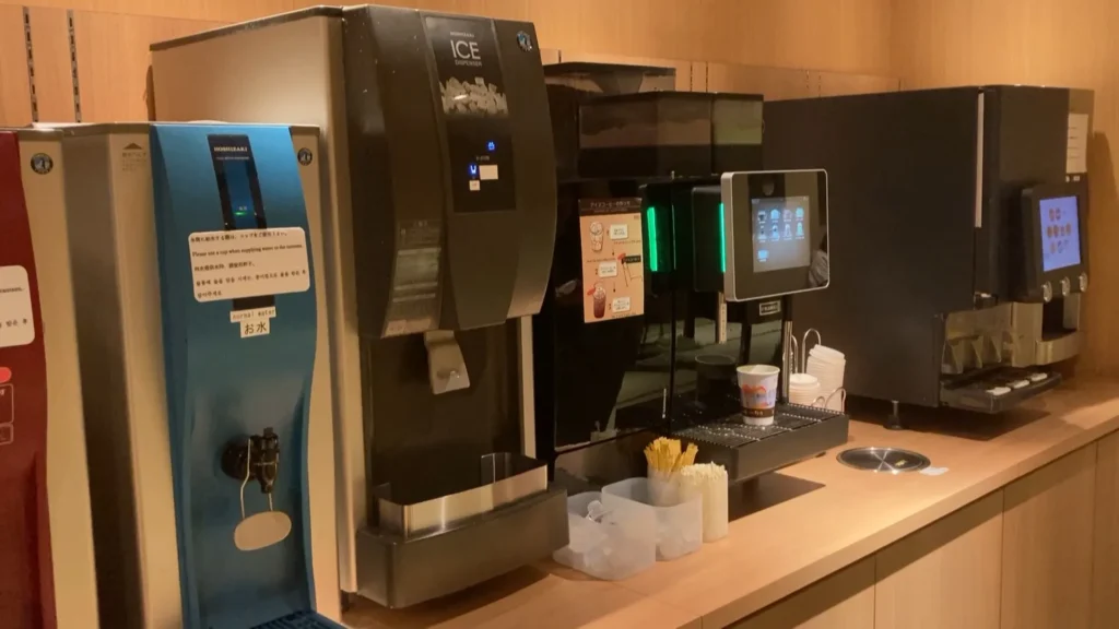 ドリンクの種類が豊富!
