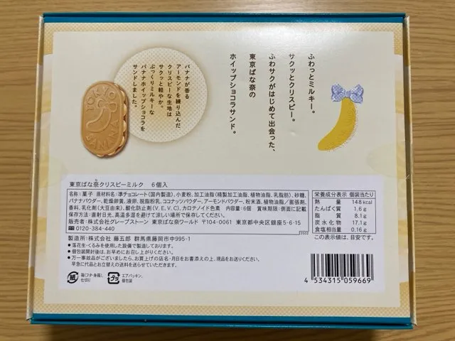 パッケージ裏面